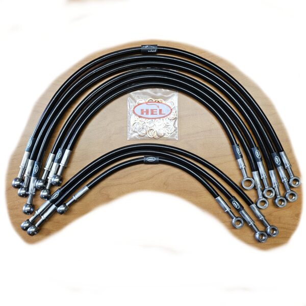 Premium Hel Fuel Injection Lines - Braided Stainless